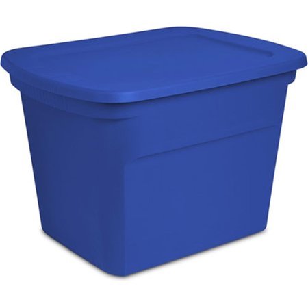 DWELLINGDESIGNS 18 gal Blue Storage Tote DW2669139